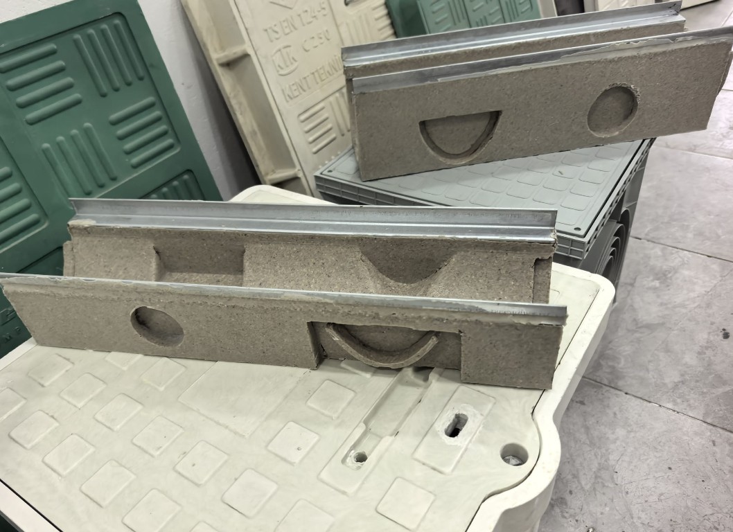 KTK-1215-PK-CDE | Polimer Kanal Ek Parça 125x500x150 mm görsel 2